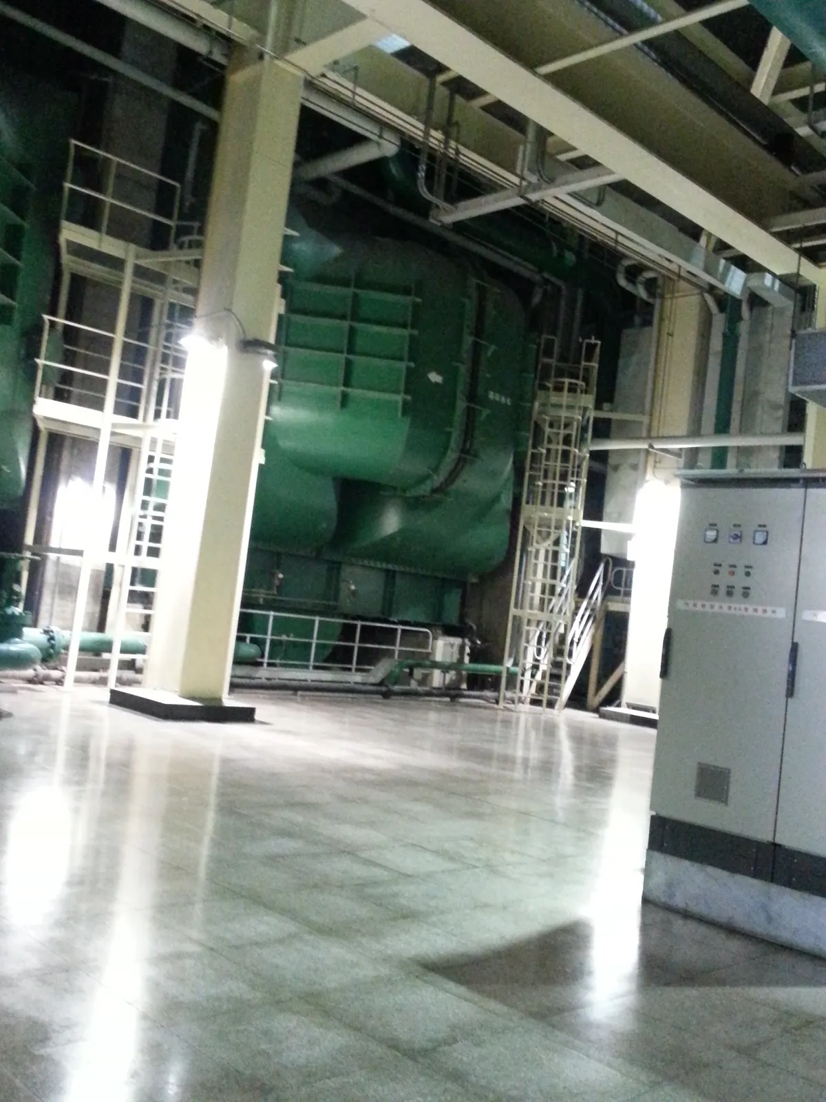 Ningbo Beilun Power Plant: Boiler and Turbine-Area Lighting — site photograph 1