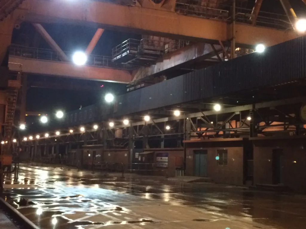 Caofeidian Port: Yard and Quayside Lighting — site photograph 1