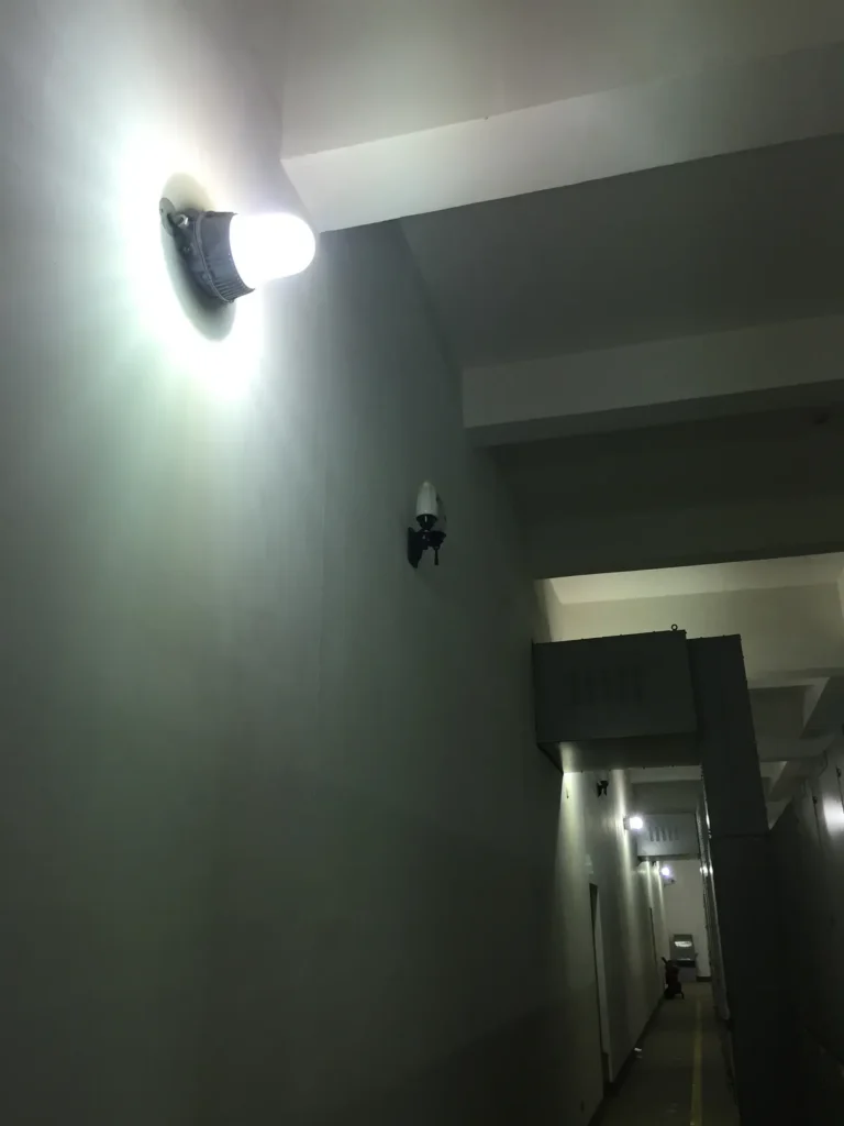 Caotanyuan Substation: Indoor and Service-Area Lighting — site photograph 1
