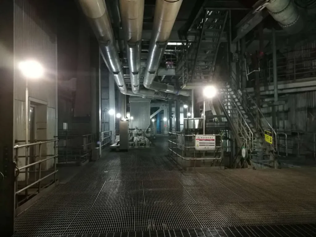Dalian Development Zone: Thermal Power Plant Lighting — site photograph 6