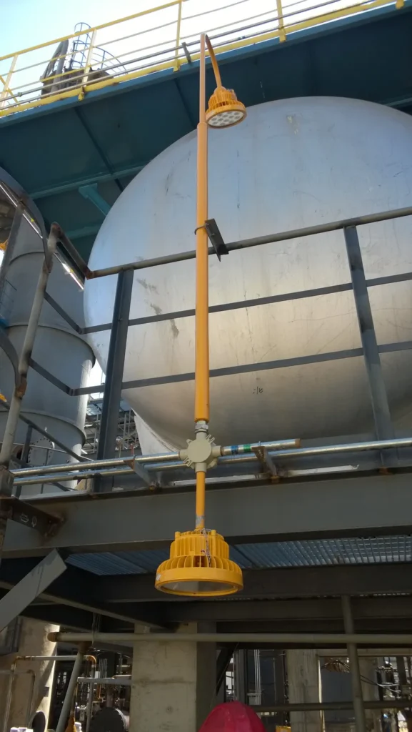 Daqing Refining & Chemical: Process-Area Lighting — site photograph 4