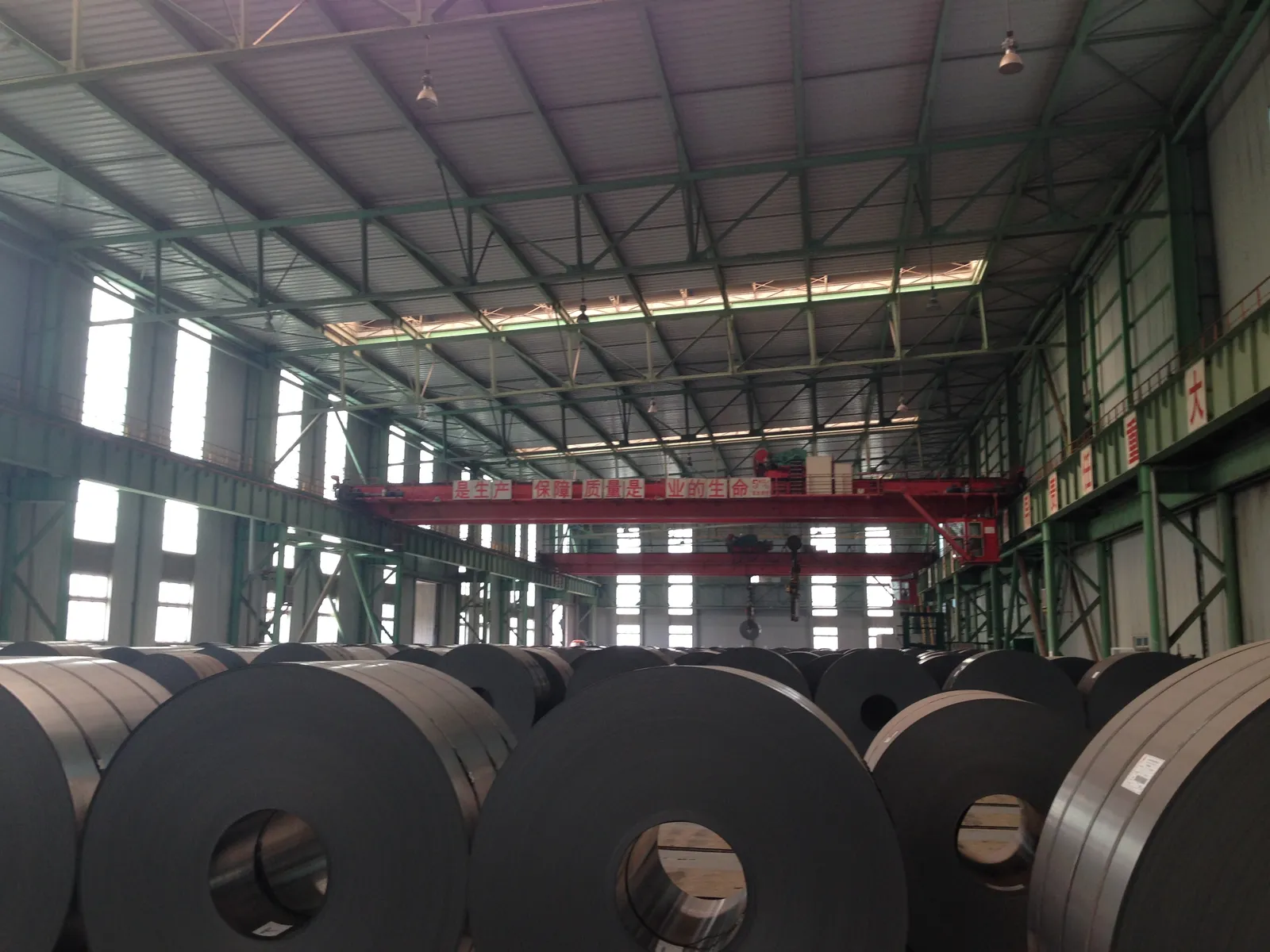 Guofeng Steel: Galvanizing Workshop Lighting — site photograph 1