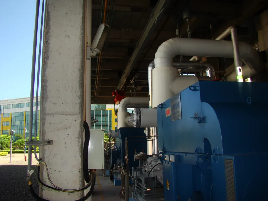 Huizhou: Gas-Fired Power Plant Lighting — site photograph 4