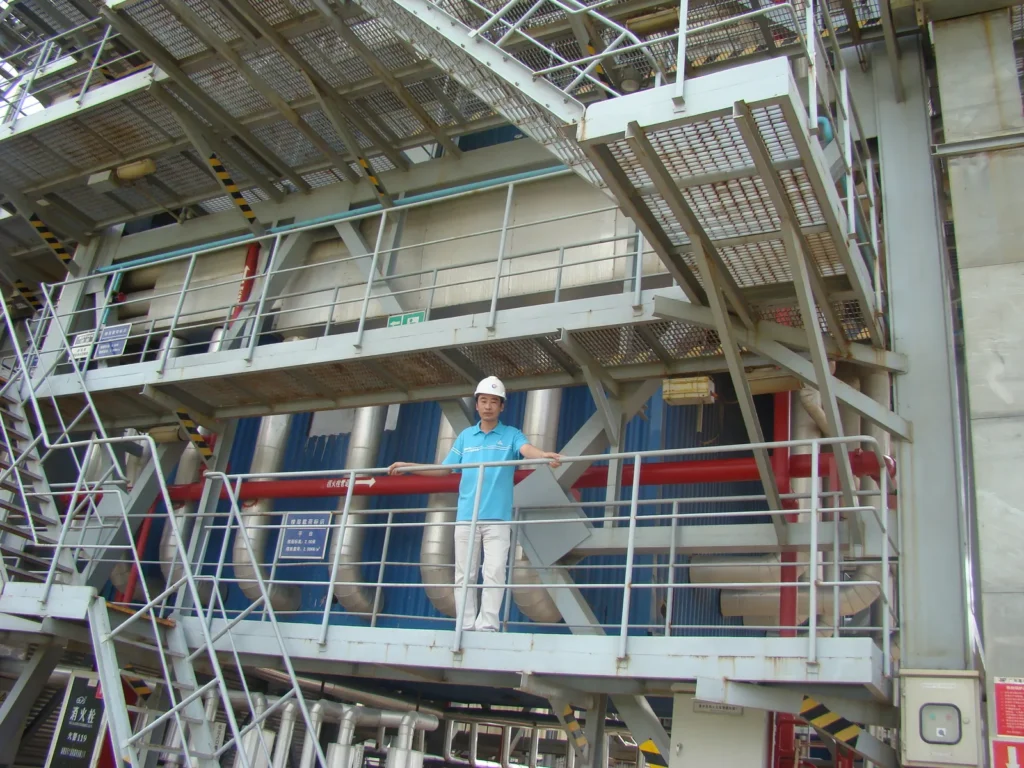 Huizhou: Gas-Fired Power Plant Lighting — site photograph 1