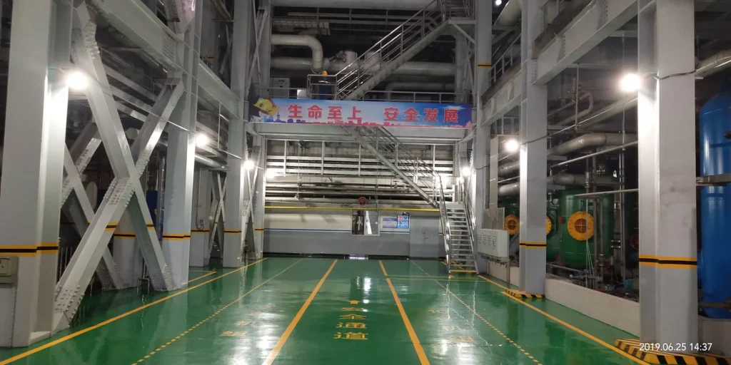 Huomei Hongjun: Industrial Plant Lighting — site photograph 1