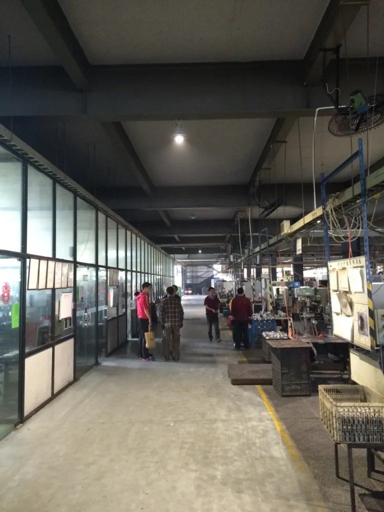 Jinhua Daming Aluminium: Production Workshop Lighting — site photograph 2