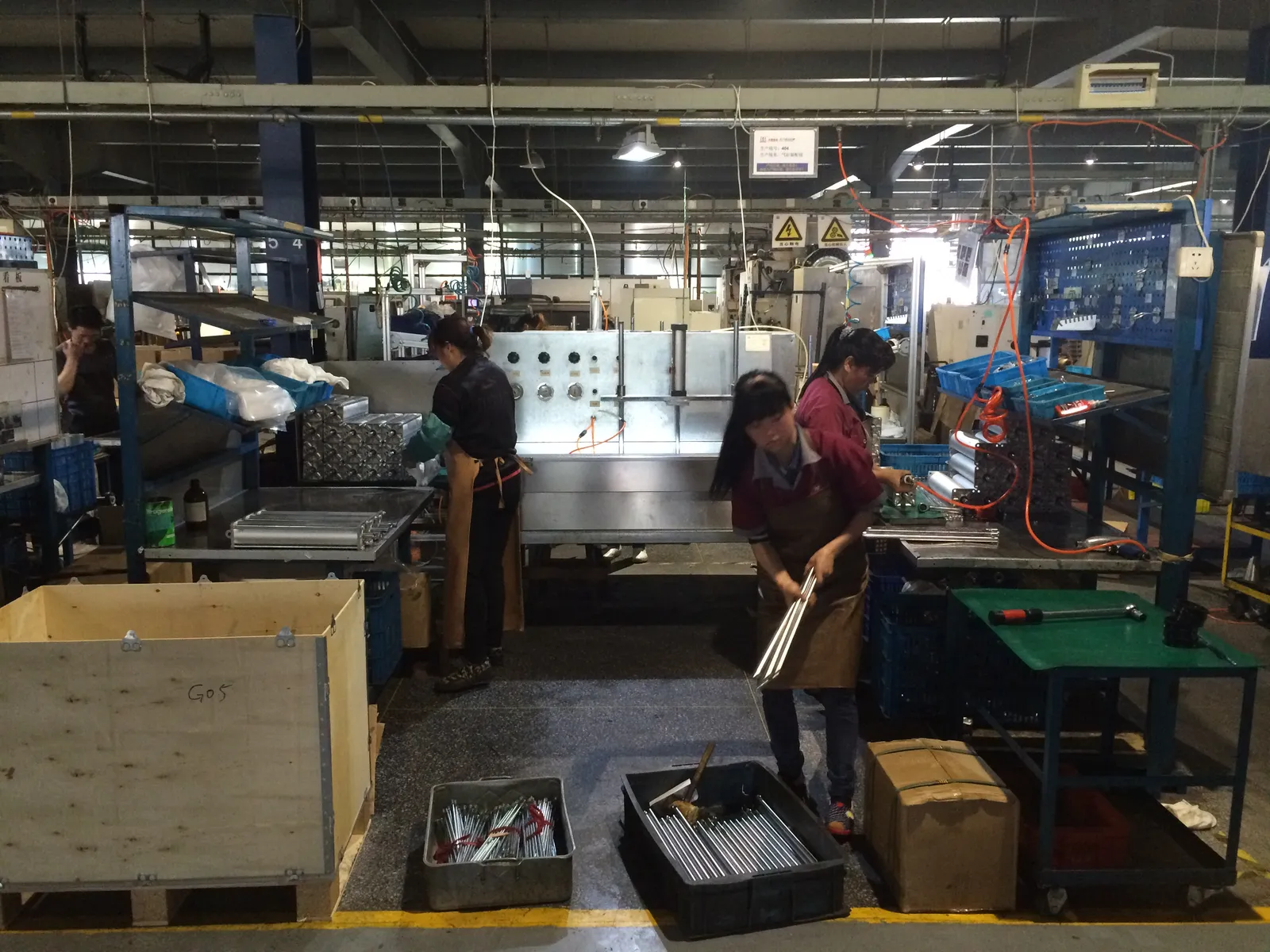 Jinhua Daming Aluminium: Production Workshop Lighting — site photograph 1