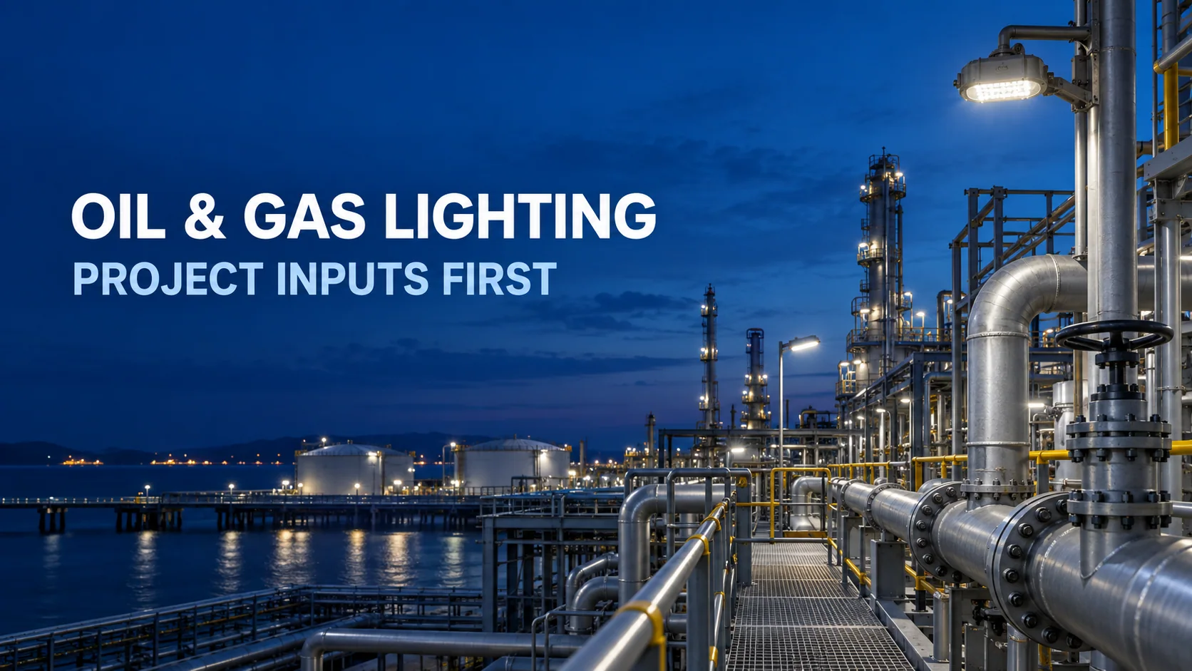 Oil and Gas Lighting: Project Inputs for Hazardous Areas