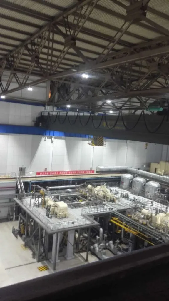 Panshan Power Plant: Turbine-Hall Lighting — site photograph 2