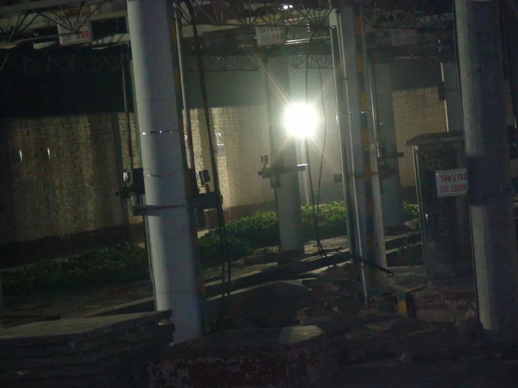 Renqiu: Power-Supply Site Lighting — site photograph 3