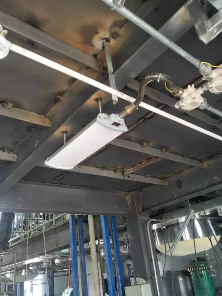 Shandong: Pharmaceutical Plant Lighting — site photograph 2