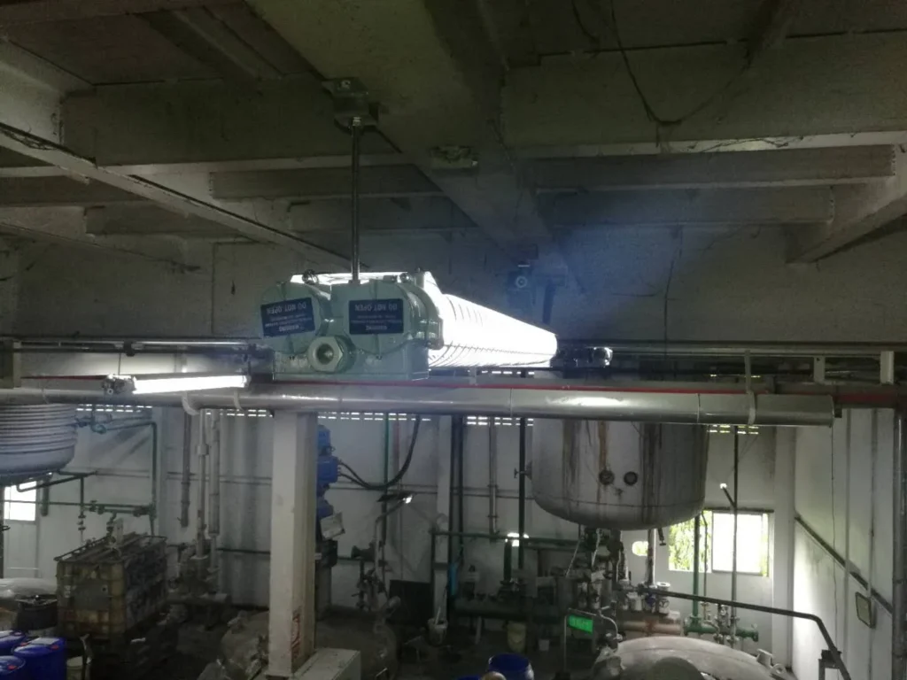 Thailand: Paint and Coatings Factory Lighting — site photograph 4