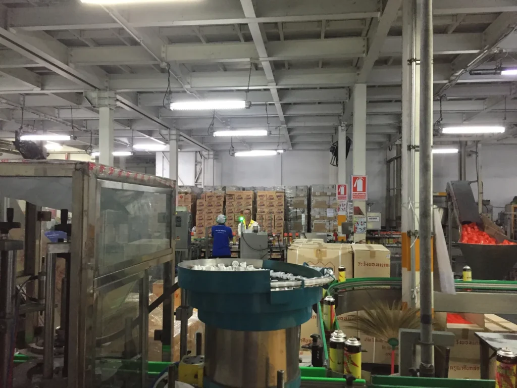 Thailand: Paint and Coatings Factory Lighting — site photograph 3