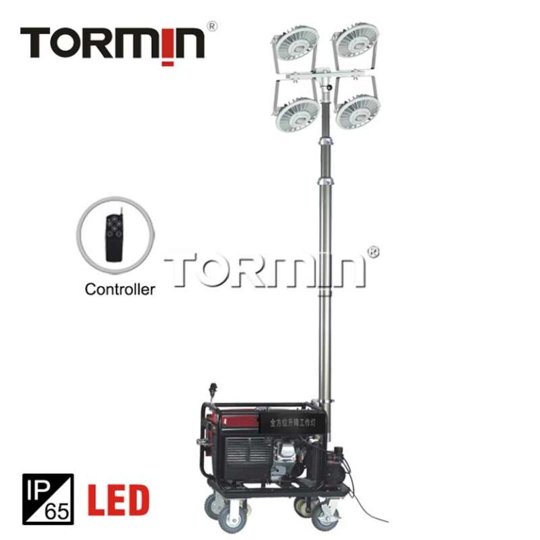 ZW3500E Four-Lamp Remote-Control Lighting Tower — product image