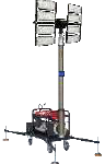 ZW3500H Remote-Control Mobile Work Light — product image