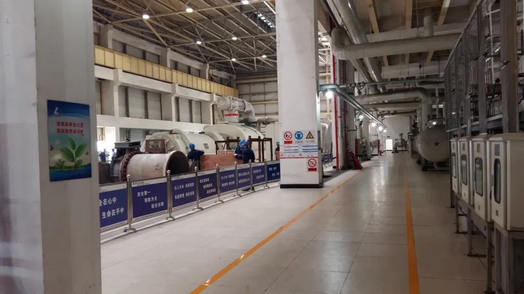 Wanfang Power Plant: Equipment and Passage Lighting — site photograph 3