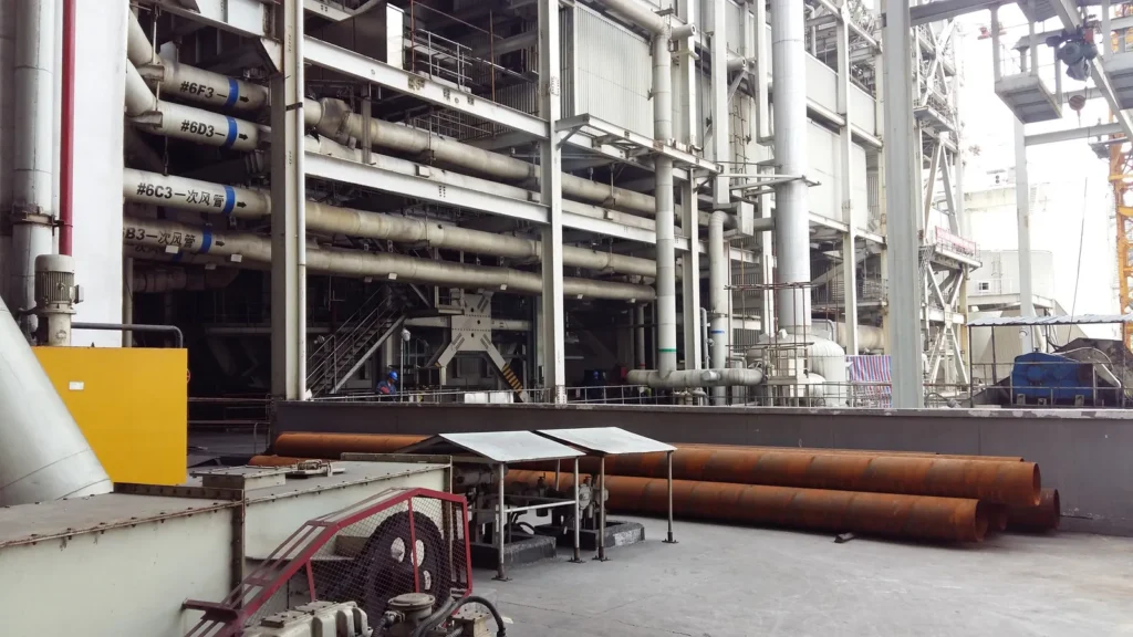 Wanfang Power Plant: Equipment and Passage Lighting — site photograph 4
