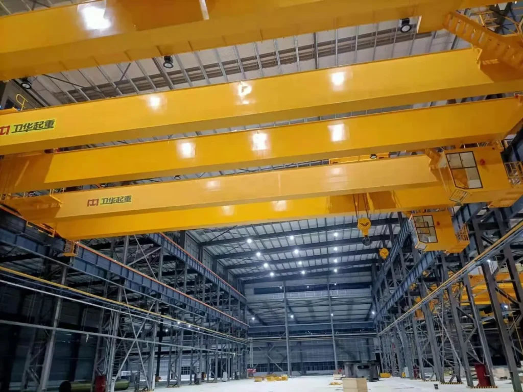 Weihua Heavy Industry: High-Bay Workshop Lighting — site photograph 2