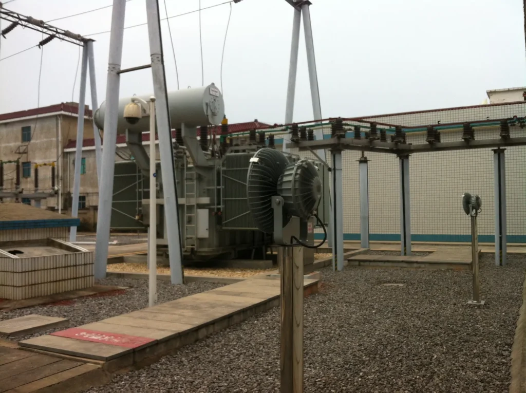 Yangxin: Control-Room and Switchyard Lighting — site photograph 2